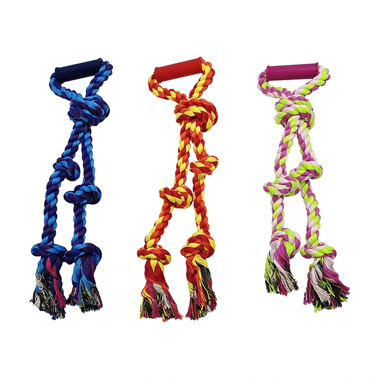 Twisted Rope 5 uzel Tug Dog Toy